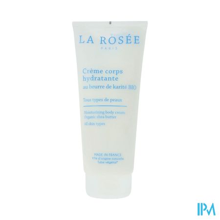 La Rosee Creme Corps Hydratante Au Beurre De Karite Bio 200ml