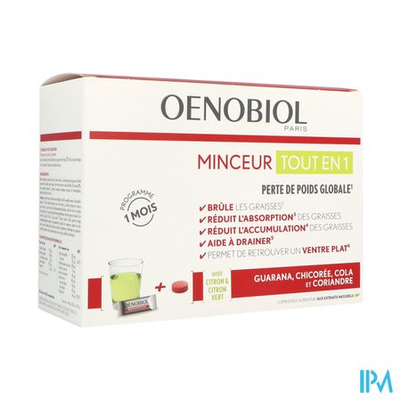 Oenobiol Minceur Tout En 1 Stick 30 + Capsule 60