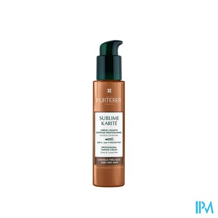 Rene Furterer Sublime Karite Creme Lissante Coiffage Professionnel 100ml