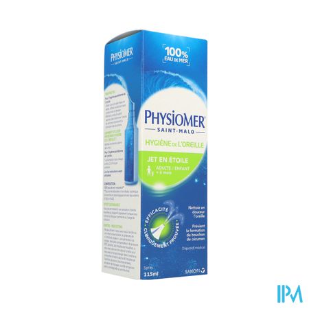PHYSIOMER HYGIENE OREIL FL115ML