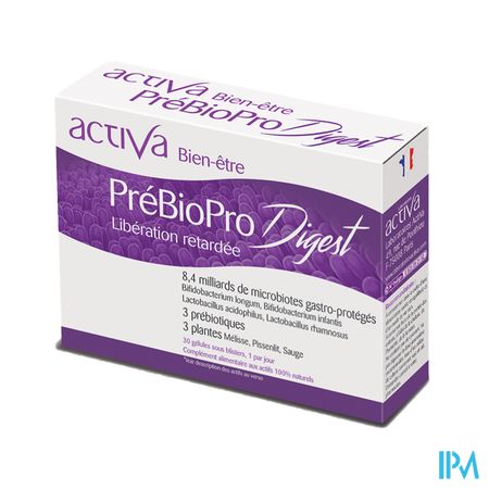 Activa Bien Etre Prebiopro Digest Gelule 30