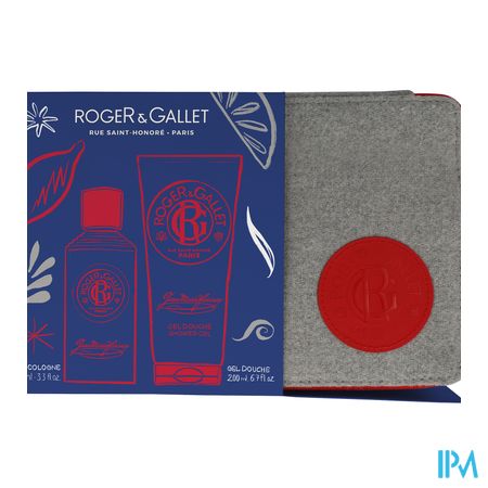 Roger Gallet Trousse Jean Marie Farina Eau De Cologne 100ml + Gel Douche 200ml