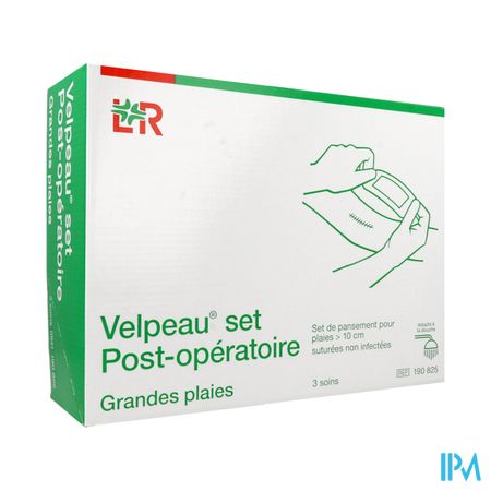 Velpeau Set Post Operatoire Grandes Plaies Set Nettoyage Et Recouvrement 3