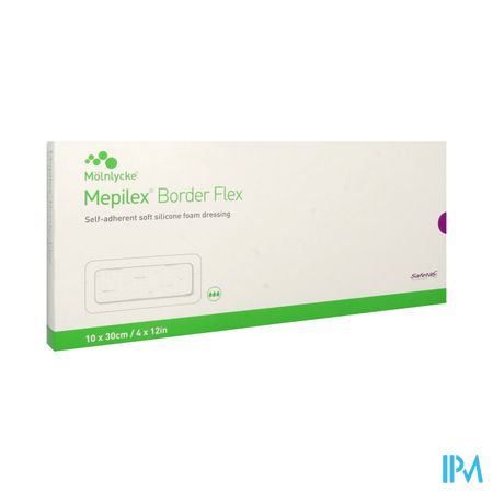 Mepilex Border Flex Em Pansement 10cm X 30cm 10