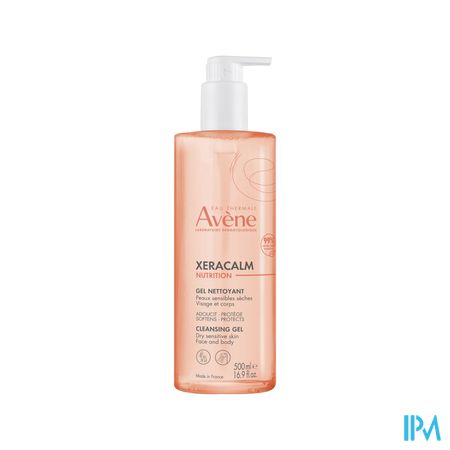 Eau Thermale Avene Xeracalm Nutrition Gel Nettoyant 500ml
