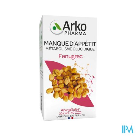 Arkogelules Fenugrec Bio Caps 40