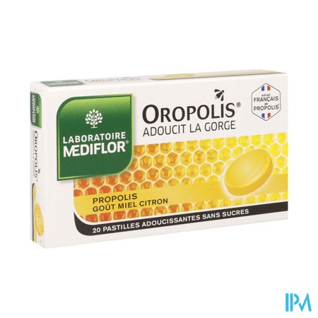 Oropolis Miel Citron Pastille 20