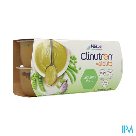 CLINUTREN SOUP VEL LEG VER 200MLX4