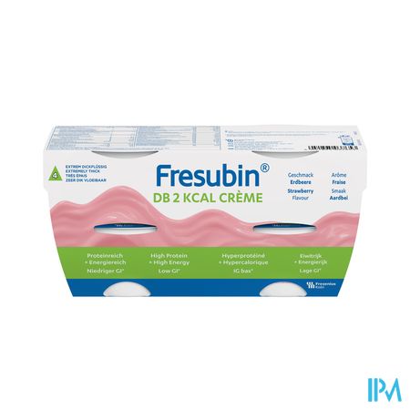 FRESUBIN DB CREME FRAI BOIS 4X200G