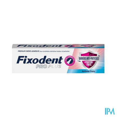 Fixodent Pro Plus La Meilleure Technologie Antibacterienne 40g