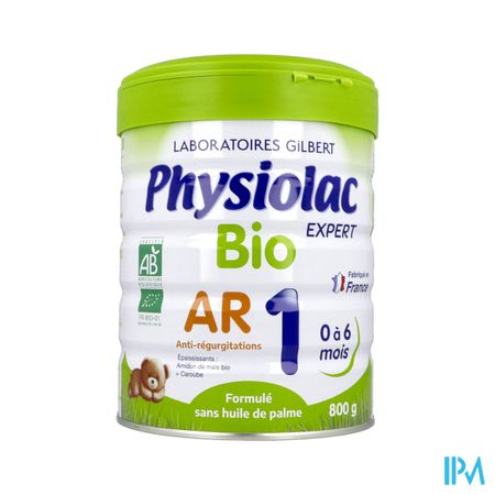 PHYSIOLAC LAIT BIO AR1 PDR 800G
