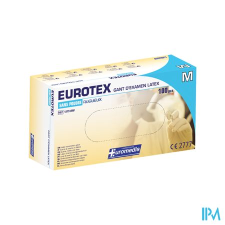 Euromedis Gant Latex Non Poudre T7/8 100