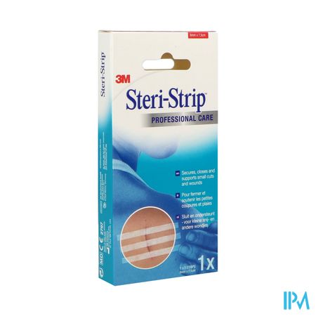 3m Steristrip Bandelette Adhesive Suture 6mm X 75mm 3