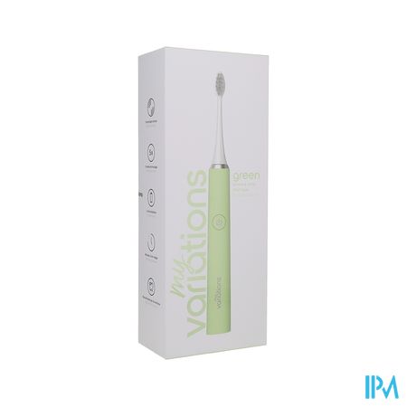 Myvariations Brosse A Dents Electrique Sonique Verte
