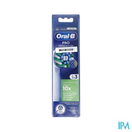 Oral B Pro Cross Action Brossette X3