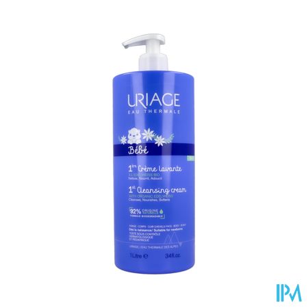 Uriage Bebe 1ere Creme Lavante Edelweiss Bio 1l