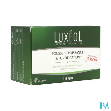 Luxeol Pousse Croissance Fortification Gelule 90