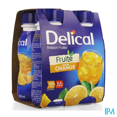 DELICAL BOIS FRUITE ORANGE 200X4