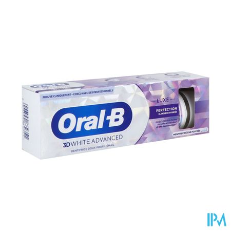 Oral B 3d White Advanced Luxe Perfection Dentifrice 75ml
