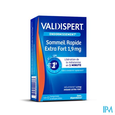 Valdispert Sommeil Rapide 1mg9 Comprime 40