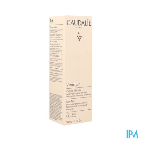 Caudalie Vinocrush Creme Teintee 1 - 30ml