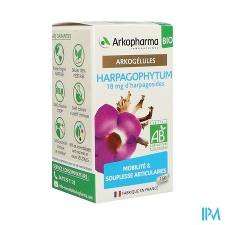 Arkopharma Arkogelules Harpagophytum Bio Gelule 150