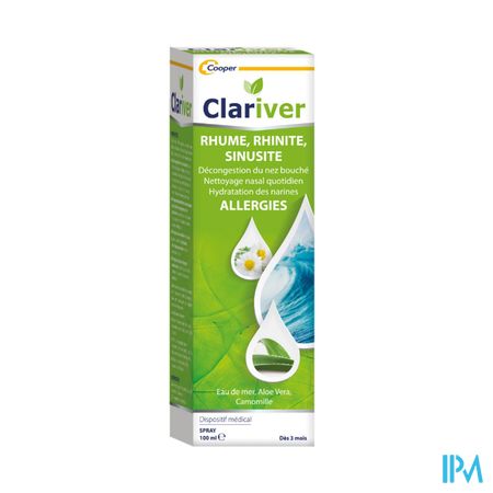 Cooper Clariver Allergies Spray Nasal 30ml