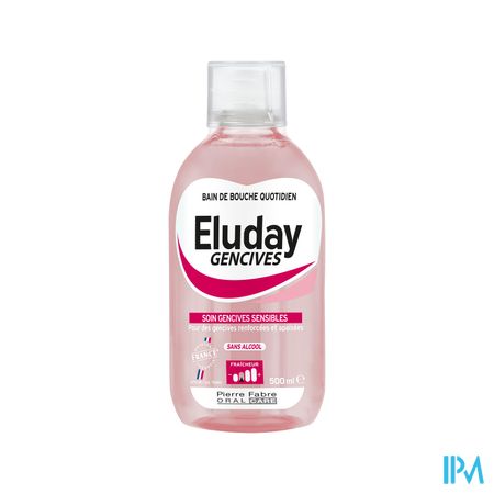 Eluday Gencives Bain De Bouche 500ml + Doseur