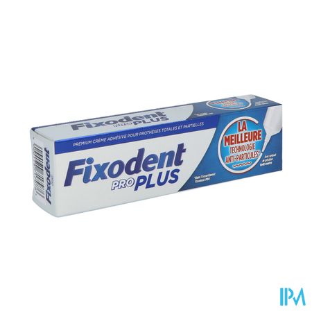 Fixodent Pro Plus La Meilleure Technologie Antiparticules 40g