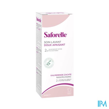 Saforelle Soin Lavant Doux Flacon 500ml