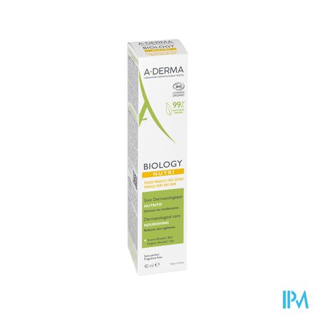 A Derma Biology Nutri Soin Dermatologique Nutritif 40ml