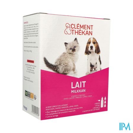 Clement Thekan Milkkan Lait Poudre Chiot Chaton 400g