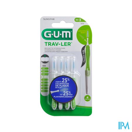 Gum Travler Brossette Interdentaire Coniqu 1mm1 X4