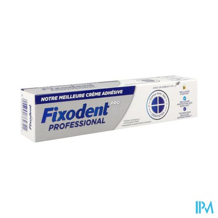 Fixodent Pro Professional Creme Adhesive Pour Prothese Dentaire 57g