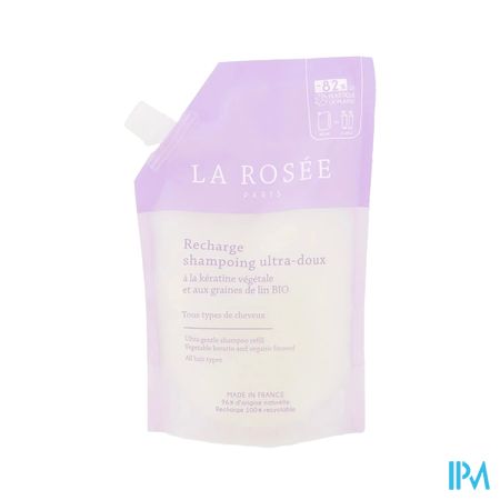 La Rosee Shampooing Ultra-doux Aux Graines De Lin Recharge 400ml