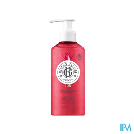 Roger Gallet Gingembre Rouge Lait Corps Bienfaisant 250ml