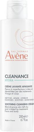 Eau Thermale Avene Cleanance Hydra Creme Lavante Apaisante 200ml