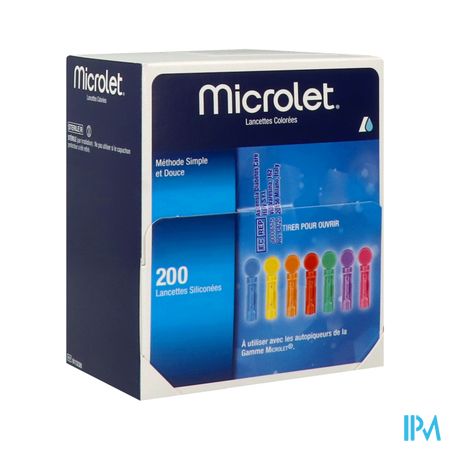 Microlet Lancette Pour Microlet 2 X200