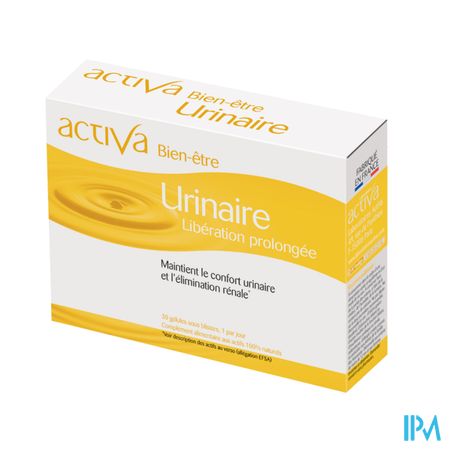 Activa Bien Etre Urinaire Gelule 30