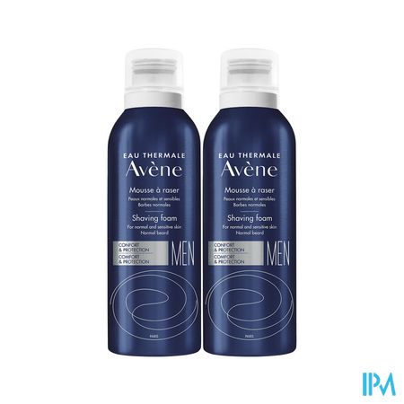 AVENE MEN MOUSSE A RASER 200MLX2