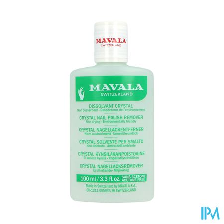 Mavala Dissolvant Crystal Flacon Plastique 100ml