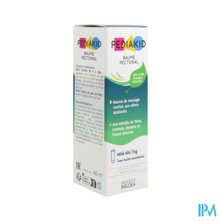 Ineldea Pediakid Baume Pectoral Tube 40ml