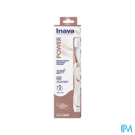 Inava Power Brosse A Dents Electrique Rose