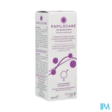 PAPILOCARE GEL GENITAL EXT 30ML