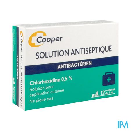 Chlorhexidine Cooper 0.5% Solution Unidose 12