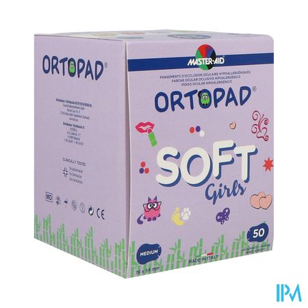 Ortopad Soft Girl Medium Pansement Orthoptique 50