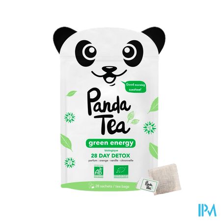 Panda Tea Green Energy Detox Bio Infusette 28