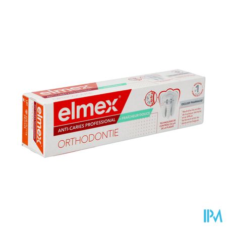 Dentifrice Elmex® Anti-caries Professional™ Junior 6-12 Tube 75ml