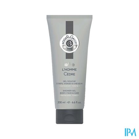 Roger Gallet Gel Douche l'homme Cedre Tube 200ml
