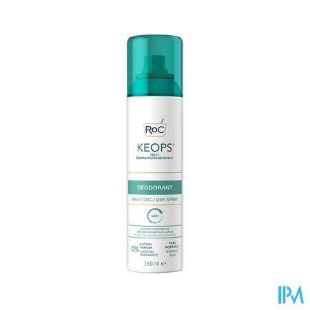 Roc Keops Deodorant Spray Sec 24h 150ml